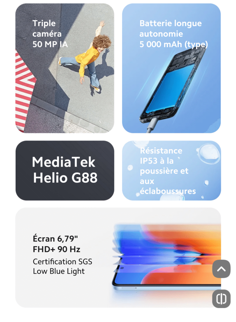 Redmi 12 - Smartphone 128GB ROM, 8GB RAM, Écran Full HD – Image 6