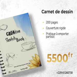Carnet de dessin - Creative Sketchbook