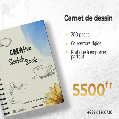 Carnet de dessin – Creative Sketchbook