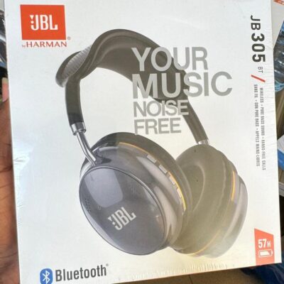 Casque Sans Fil JBL JB305 BT – Bluetooth, Réduction de Bruit Active, 57H d’Autonomie